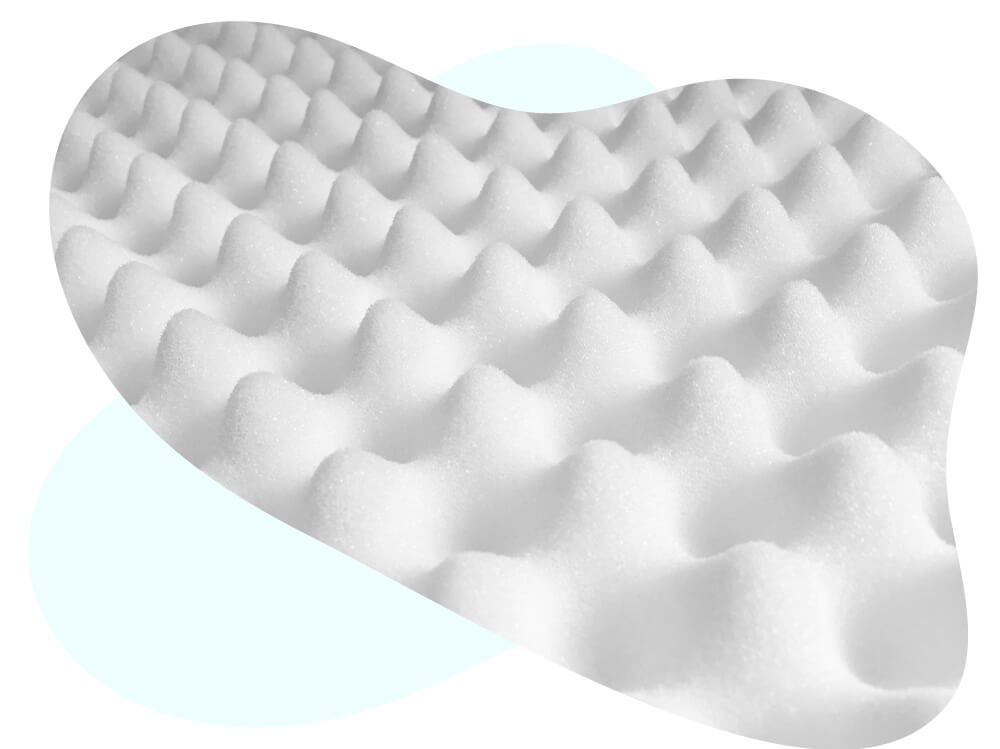 Some delightful convoluted foam